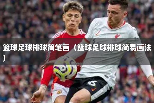 篮球足球排球简笔画（篮球足球排球简易画法）